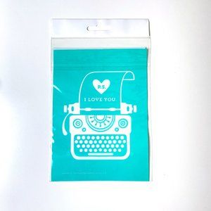 Chalk Couture A Size Transfer P.S. I Love You Typewriter Love Note
